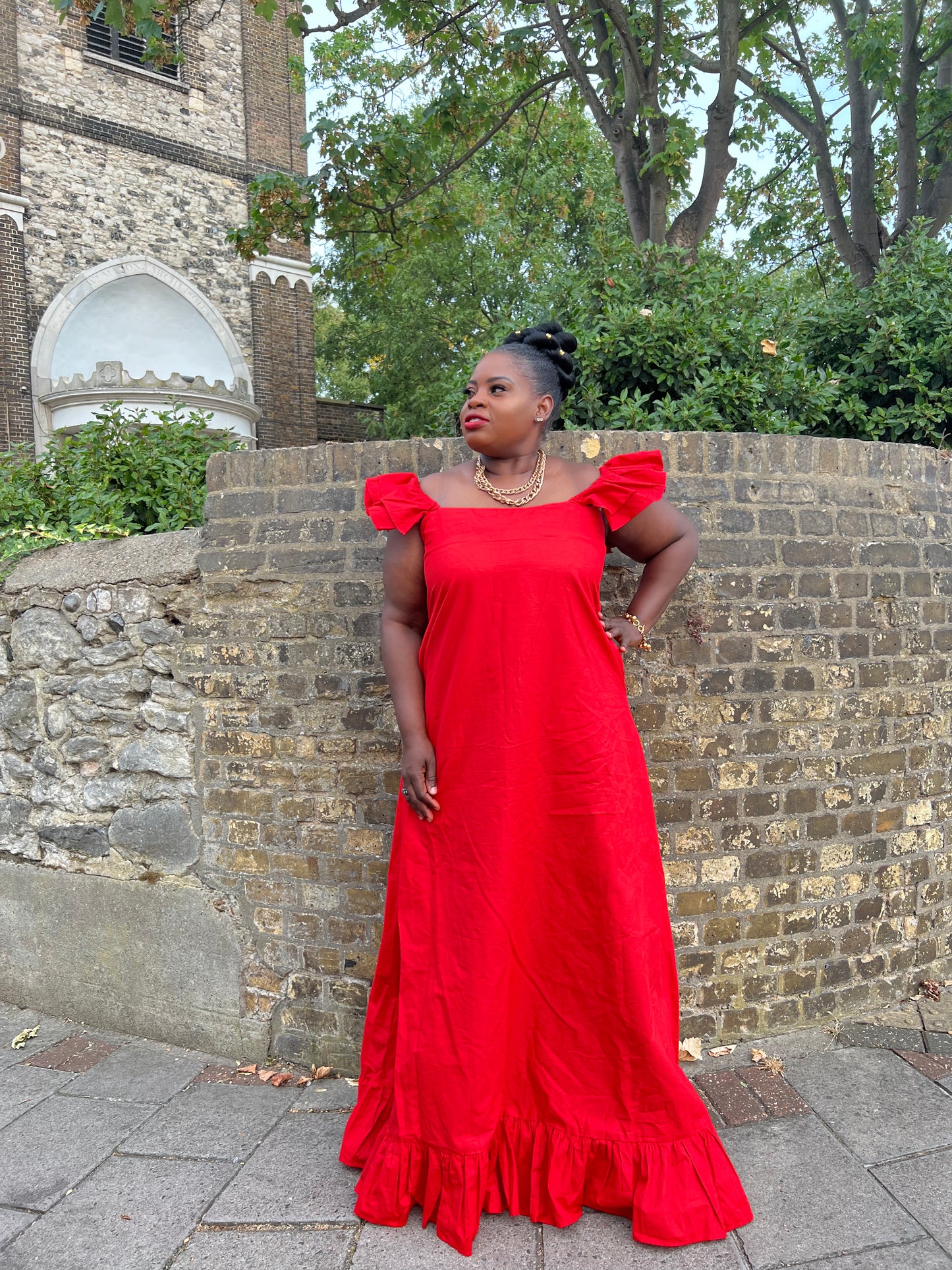 Red Maxi Dress