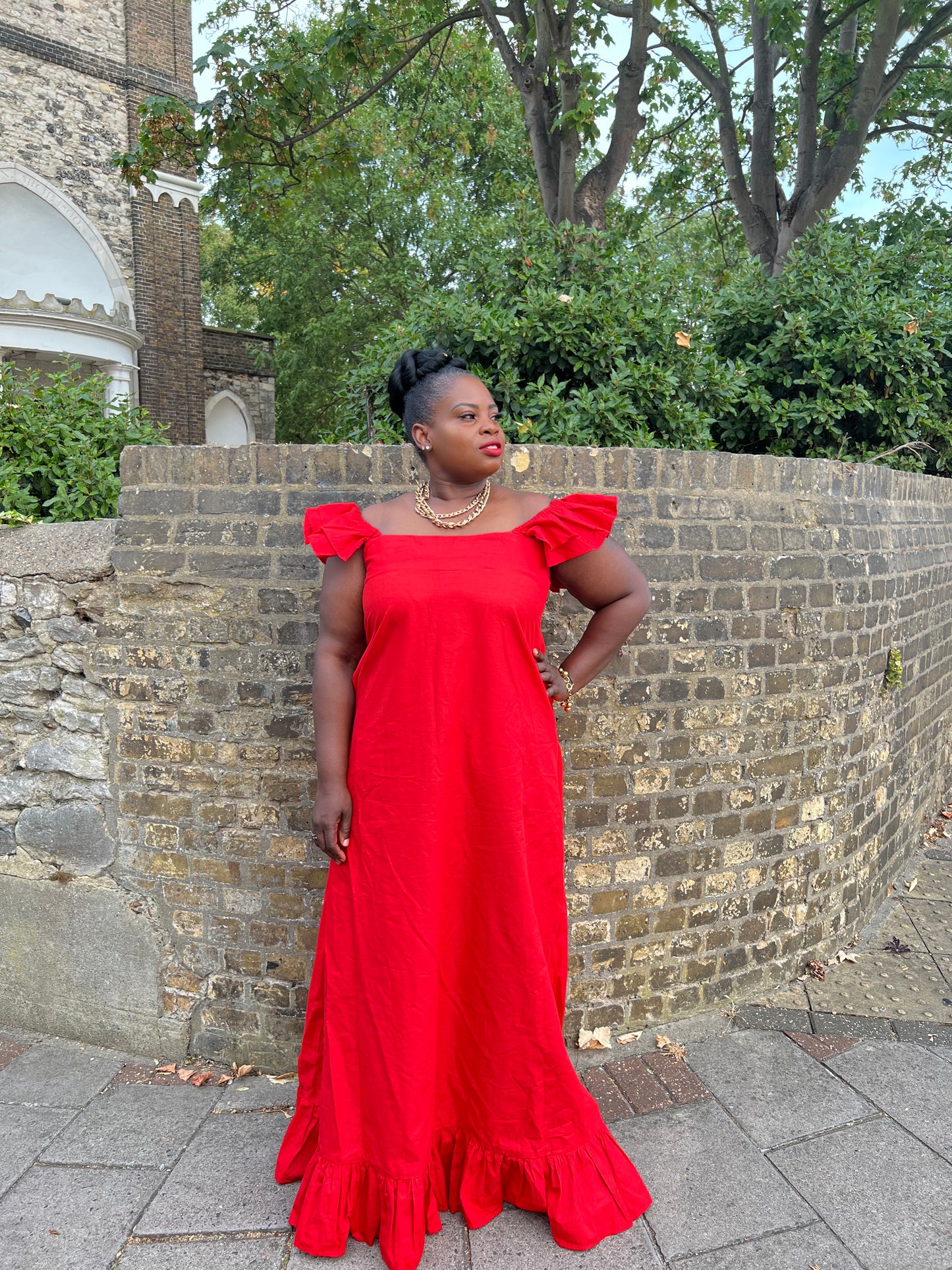 Red Maxi Dress