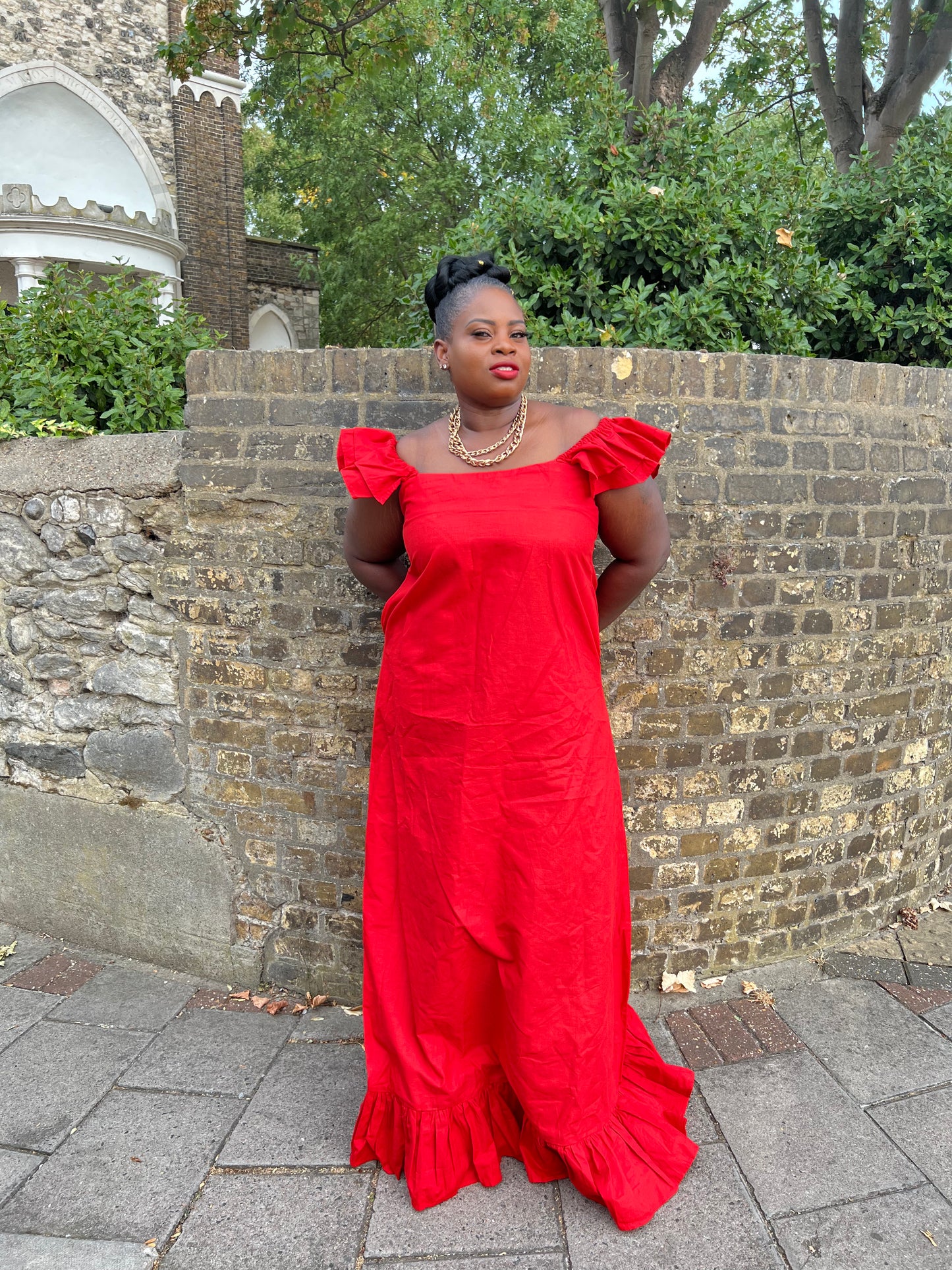 Red Maxi Dress