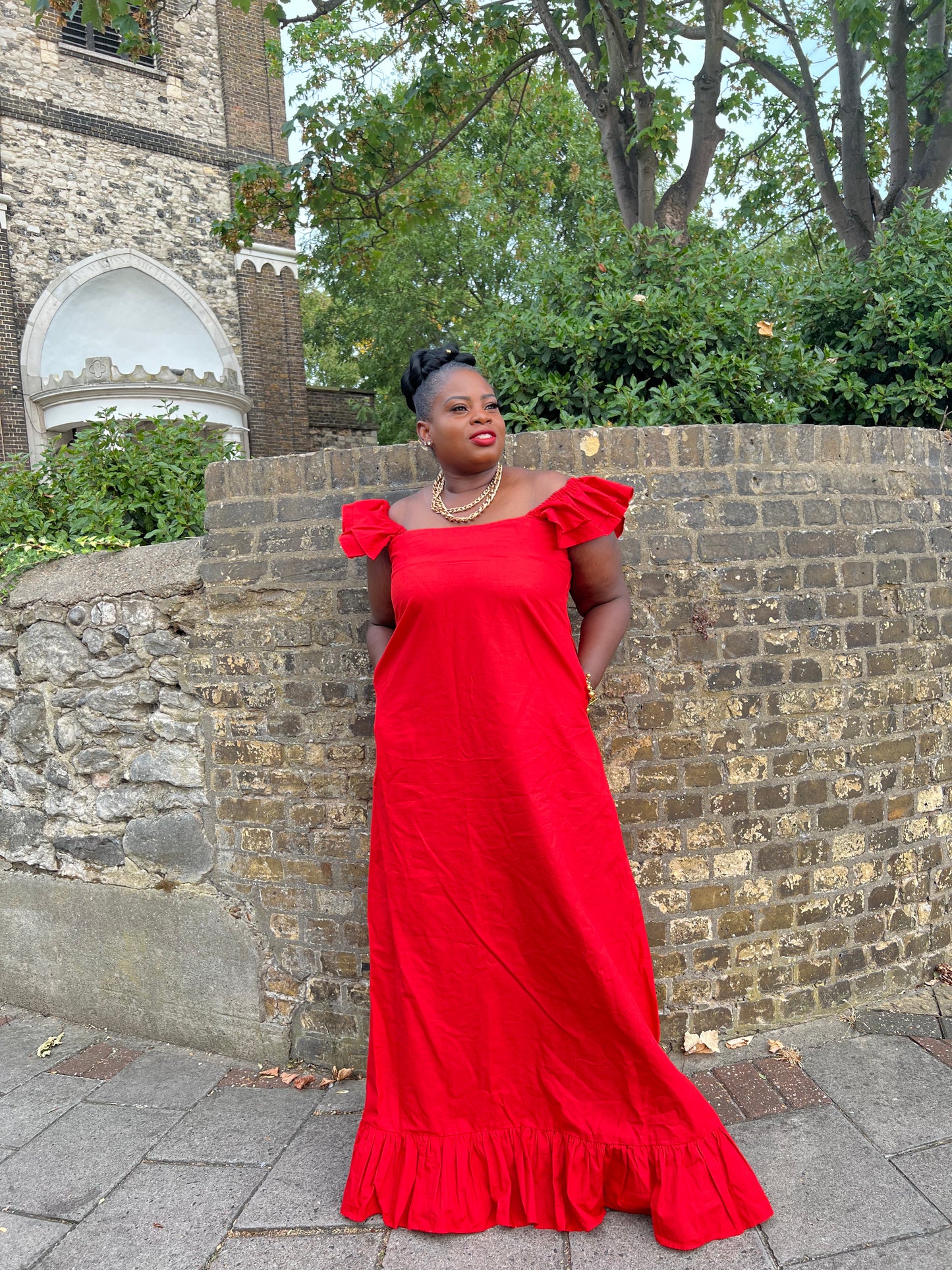 Red Maxi Dress